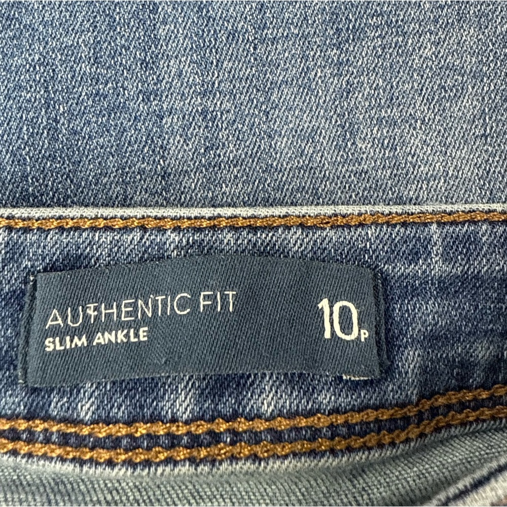 J. Jill Woemn’s Authentic Fit Slim Ankle Jeans, size 10 Petite - Picture 3 of 12